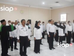 Wali Kota Kediri Ambil Sumpah Jabatan 24 Pejabat Struktural dan Fungsional di Lingkungan Pemerintah Kota Kediri