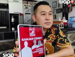 DPD PSI Kota Kediri Sosialisasi Capres-Cawapres Ganjar-Yenny