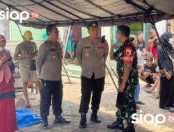 Hari Ketiga Pasca Bencana, Kapolresta Sidoarjo Pastikan Efektifitas Posko dan Dapur Umum