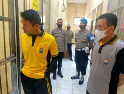 Kapolres Batu AKBP Oskar Cek Ruang Tahanan