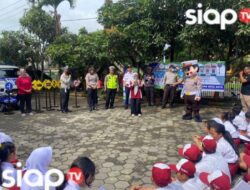 Roadshow Pengenalan Pengetahuan LLAJ Bagi Pelajar Tingkat SD dan SMP Di Kota Batu