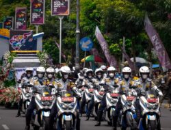 Pawai Batu Art Flower Carnival 2022, Dishub Kota Batu Mengusung Tema Bangkit Maju Bersama