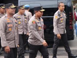 Kunjungi Pos Pam di Nganjuk, Kapolda Jatim Minta Waspadai Gangguan Kamtibmas dan Lonjakan Arus Lalulintas