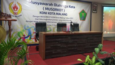 Walikota Malang Tidak Hadir ,Musorkot KONI Kota Malang Resmi Di Undur