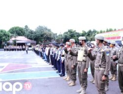 Wakapolres Kediri Pimpin Apel Kesiapan Pengamanan Malam Natal 2022