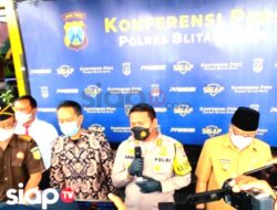 Jelang Nataru Polres Blitar Kota Berhasil Ungkap 10 Kasus Narkoba