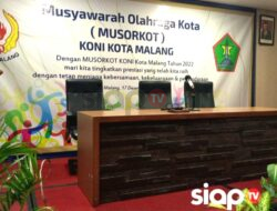 Menjelang H-1 Musorkot KONI Kota Malang Sah Dan Tidak Cacat Hukum