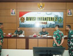 Kasdivif 2 Kostrad Membuka Jalannya Kegiatan Tim Current Audit Itjenad TA 2022