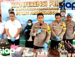 Polres Probolinggo Berhasil Selesaikan 92,46 persen Pengungkapan Kasus Sepanjang Tahun 2022