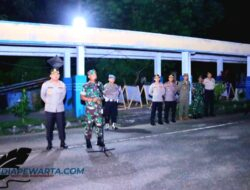 Personil Gabungan Lakukan Penyekatan Pendekar Silat