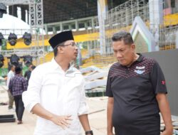 Bupati Gus Muhdlor Cek Kesiapan  Tempat Digelarnya Puncak Harlah 1 Abad NU