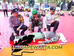 Kakorbinmas Baharkam Mabes Polri, Tinjau Latihan PPGD dan Peralatan Kebencanaan Di Mapolres Batu