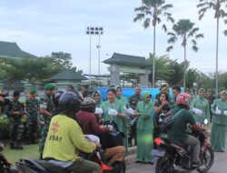 Berbagi Berkah di Bulan Ramadhan Pangdam XII/Tpr Bagikan Takjil