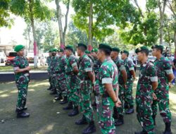 Divif 2 Kostrad Laksanakan Apel Gabungan Dengan Forkopimda Kabupaten Malang Dalam Rangka Penertiban Judi Sabung Ayam