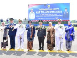 Kasad Hadiri HUT Ke-77 TNI Angkatan Udara