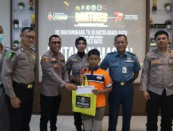 Polres  Batu Bersama RS Bhayangkara Hasta Brata Batu Gelar Bhakti Kesehatan Khitan Masal