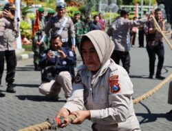 Jelang Puncak HUT Bhayangkara ke – 77, Kapolres Batu Gelar Lomba Tarik Truck Polres Batu