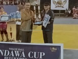 Team Bola Voli Putra Dan Putri Kelurahan Sisir Raih Juara Pertama Pada Kejuaraan Bola Voli ” Pandawa Cup “