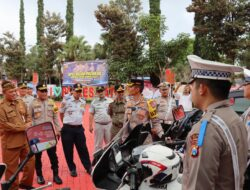 Polres Batu Melaksanakan Apel Gelar Pasukan Operasi Patuh Semeru Tahun 2023