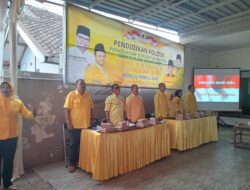 DPD Partai Golkar Kota Batu Gelar Pendidikan Politik Bagi Caleg Dapil 1 Dan 2 Kecamatan Batu.