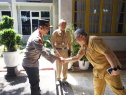 Tingkatkan silaturahmi dengan Forkopimda Kab Malang, Kapolres Batu Pendopo Kab Malang