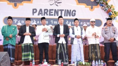 Pjs Bupati Sidoarjo Letakkan Batu Pertama Pembangunan Gedung Sport Center SMPN 3 Krian