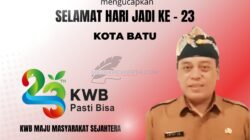 Dinas Pariwisata Kota Batu Mengucapkan Selamat Hari Jadi Kota Batu Ke – 23