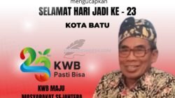 Dinas Lingkungan Hidup ( DLH ) Kota Batu mengucapkan Selamat Hari Jadi Ke – 23 Kota Batu