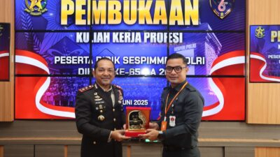 Sespimmen Lemdiklat Polri Dikreg Ke-65 Gel I Ta. 2025 Laksanakan Kuliah Kerja Profesi Di Polres Batu