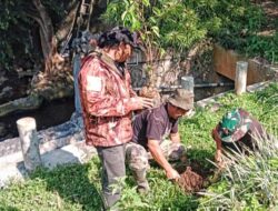 Warga Batu Prihatin atas Surutnya Sumber Air, Gelar Selamatan dan Tanam Pohon