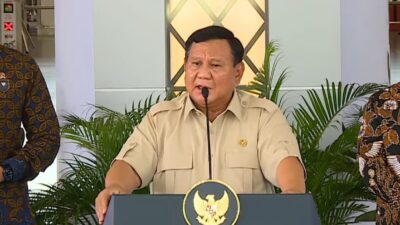 Presiden Prabowo tegaskan ambil tanggung jawab soal Whoosh. (Tangkapan layar YouTube Sekretariat Presiden)