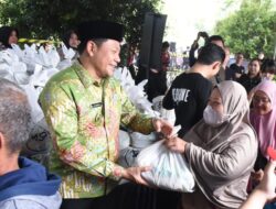 Dari Sektor Keamanan untuk Masyarakat: Polri dan TNI Hadir dalam Baksos Seribu Paket