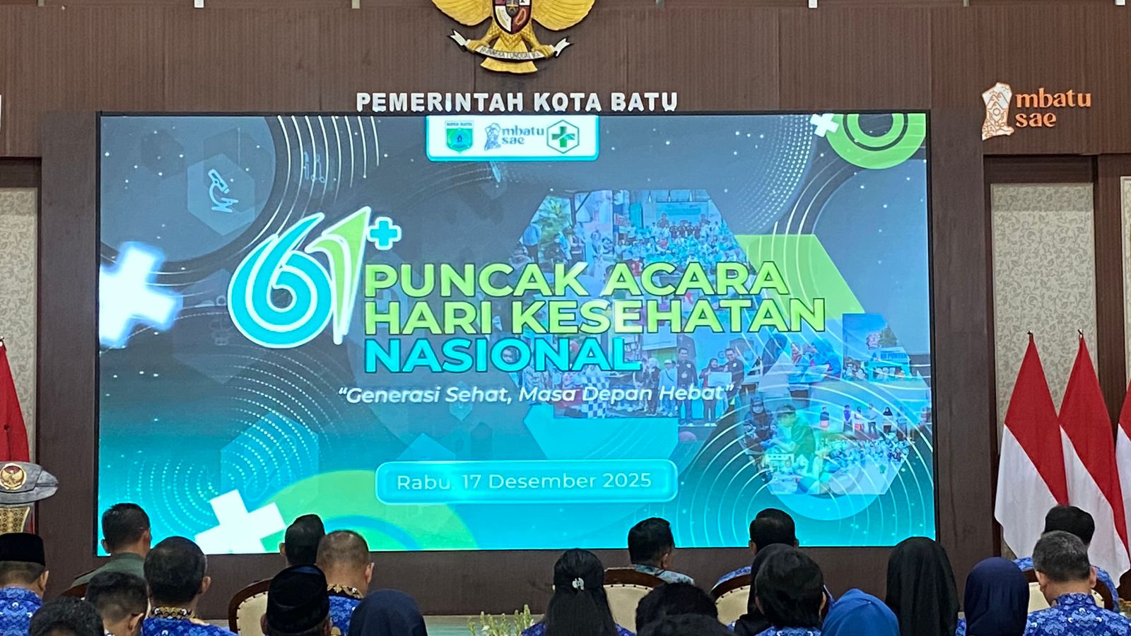 Puncak Peringatan Hari Kesehatan Nasional (HKN) ke-61 