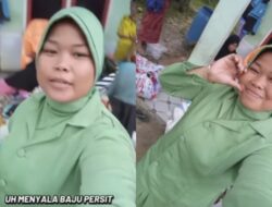 Viral Ibu-ibu Korban Bencana di Aceh Bongkar Donasi Pakaian Dinas ala Istri TNI, Bahagia Pakai Baju Persit