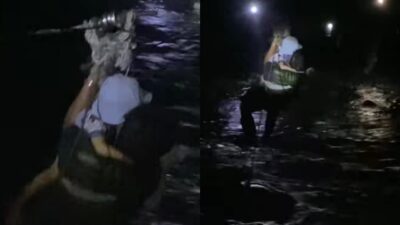 Tali Sling jadi Akses Utama di Ketol Aceh Tengah, untuk Jalan Warga Menyeberangi Sungai hingga Mengangkut Hasil Panen