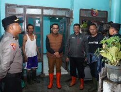 Gerak Cepat Wali Kota Nurochman Tinjau Lokasi Banjir Di Desa Punten